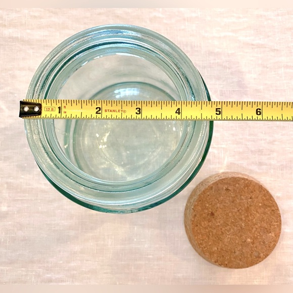(2) Jars with Cork Lids. - Picture 8 of 8